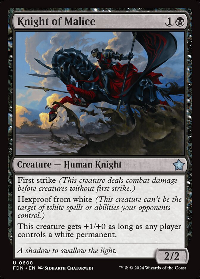 Knight of Malice - Foundations