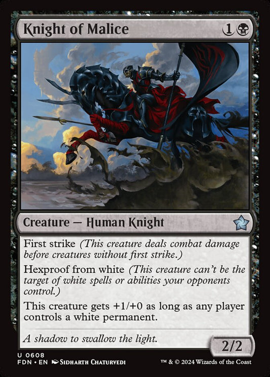 Knight of Malice - Foundations