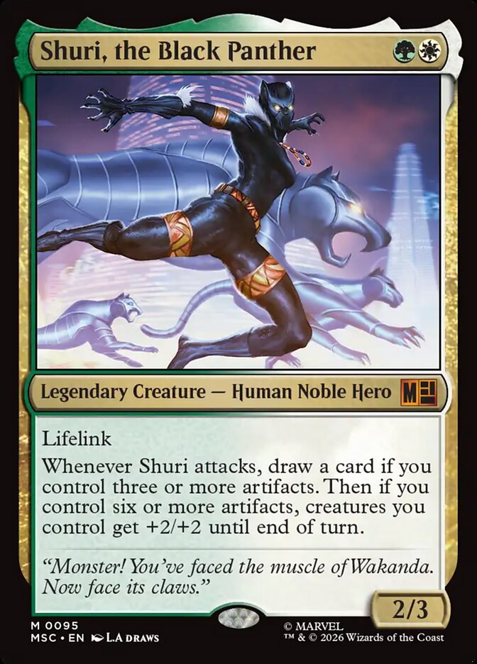 Shuri, the Black Panther - Marvel Super Heroes Commander