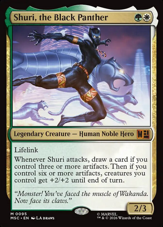 Shuri, the Black Panther - Marvel Super Heroes Commander