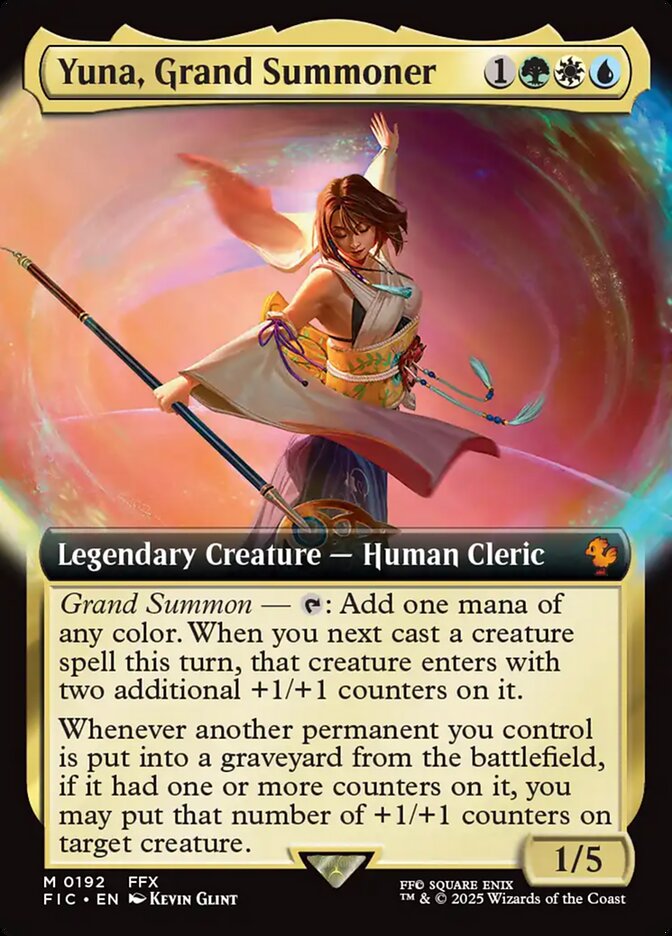 Yuna, Grand Summoner - Final Fantasy Commander