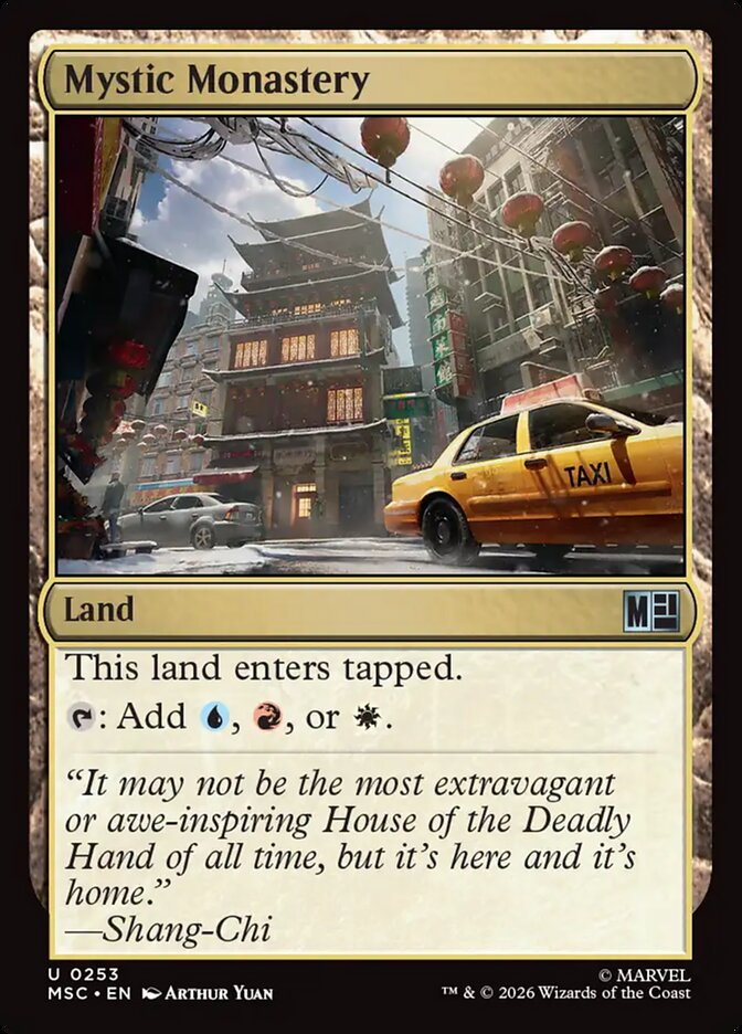Mystic Monastery - Marvel Super Heroes Commander