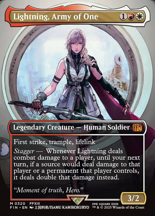 Lightning, Army of One - Final Fantasy