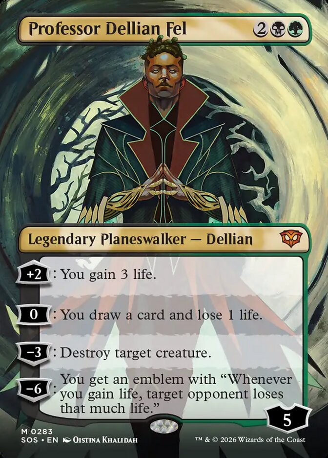 Professor Dellian Fel - Secrets of Strixhaven