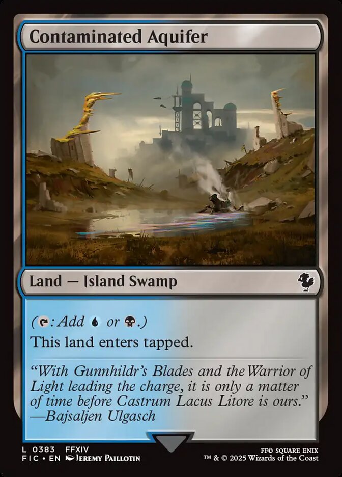 Contaminated Aquifer - Final Fantasy Commander