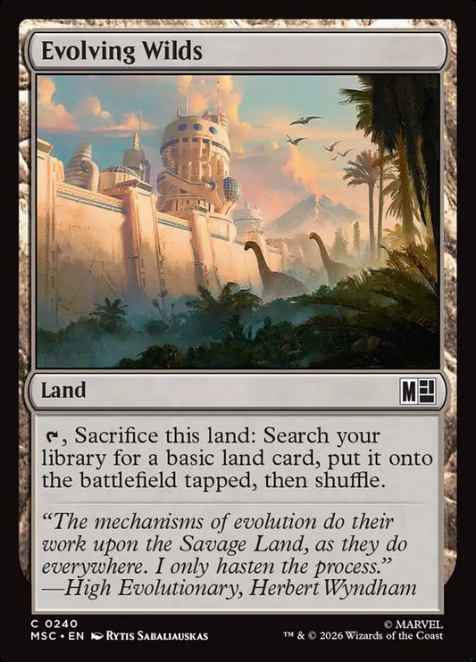 Evolving Wilds - Marvel Super Heroes Commander