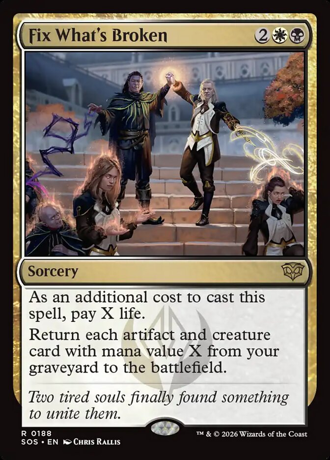 Fix What's Broken - Secrets of Strixhaven