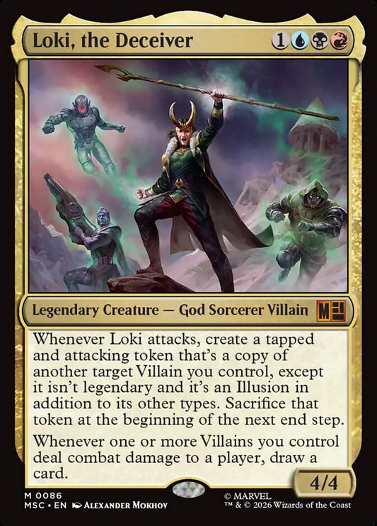 Loki, the Deceiver - Marvel Super Heroes Commander
