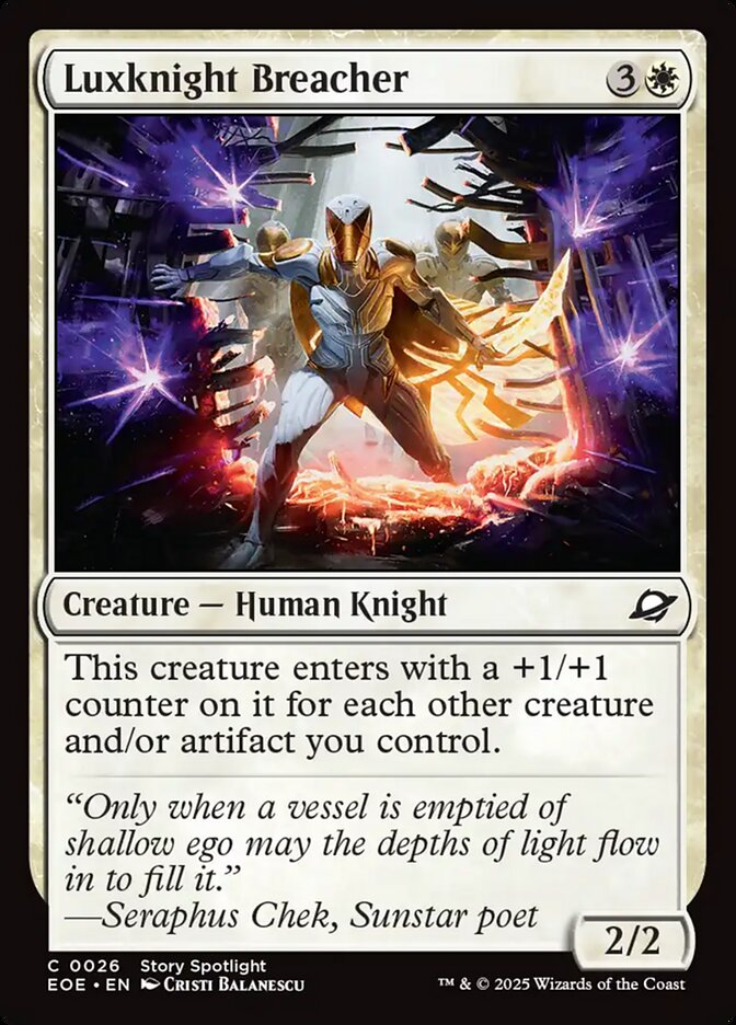 Luxknight Breacher - Edge of Eternities