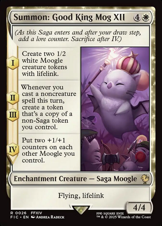 Summon: Good King Mog XII - Final Fantasy Commander