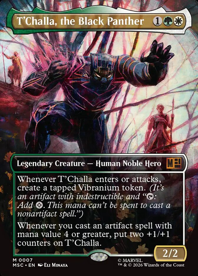 T'Challa, the Black Panther - Marvel Super Heroes Commander