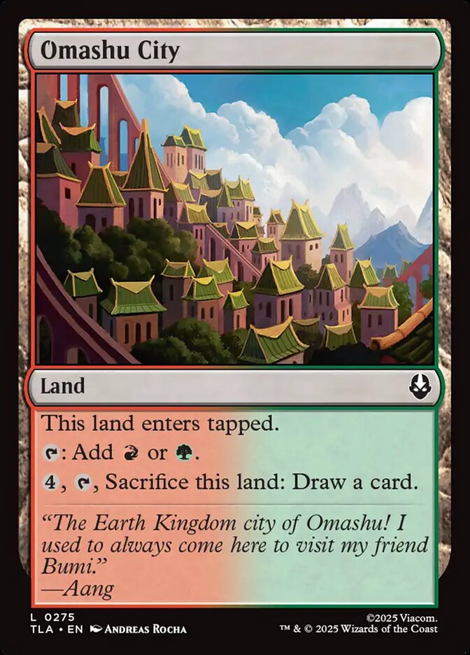 Omashu City - Avatar: The Last Airbender