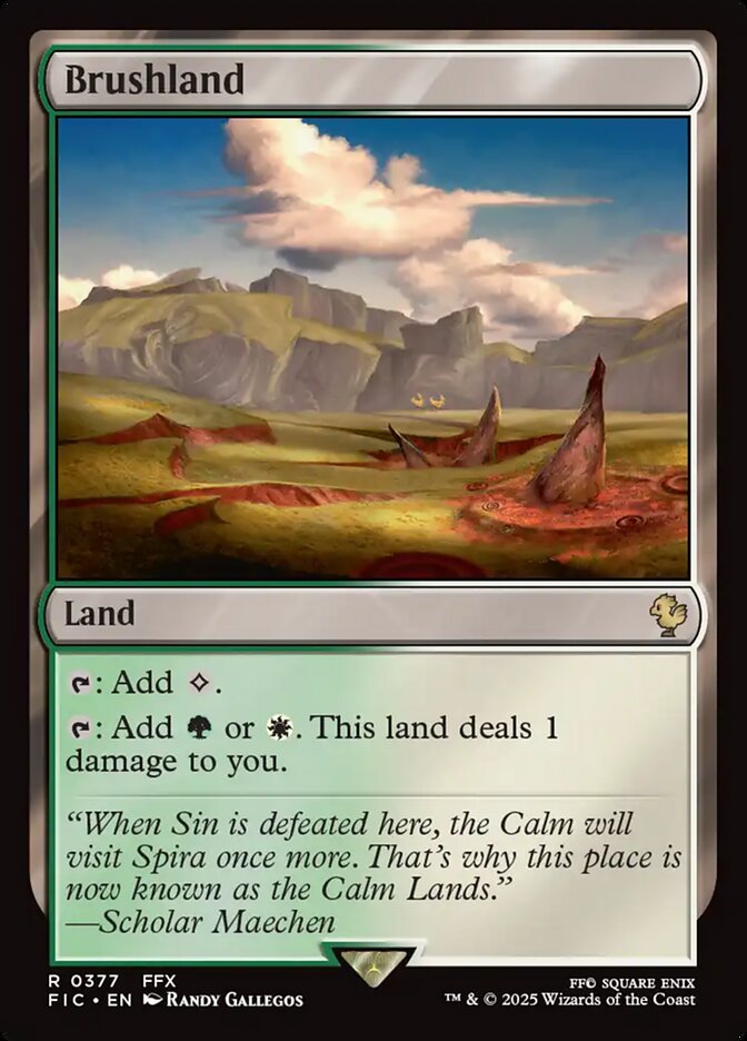 Brushland - Final Fantasy Commander