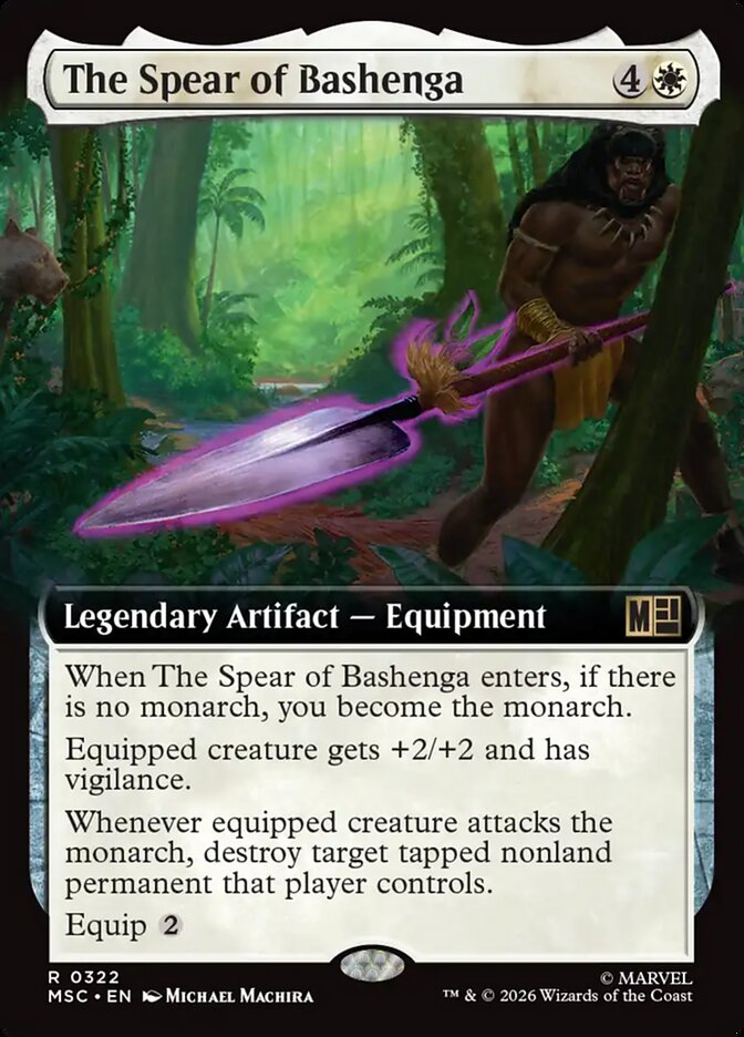 The Spear of Bashenga - Marvel Super Heroes Commander