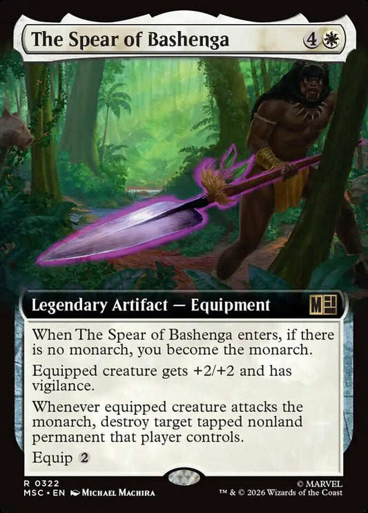 The Spear of Bashenga - Marvel Super Heroes Commander