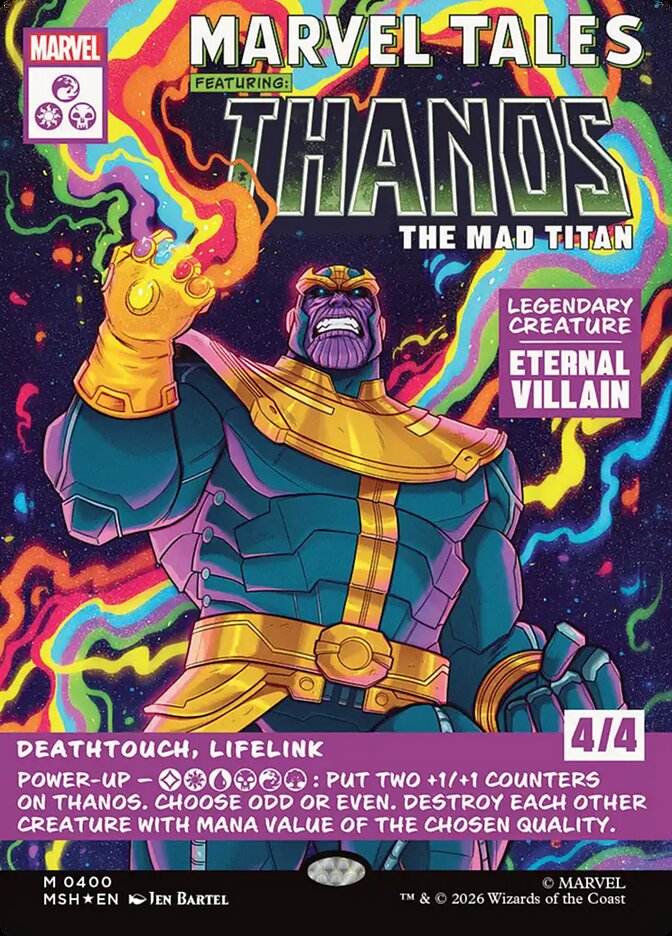 Thanos, the Mad Titan - Marvel Super Heroes