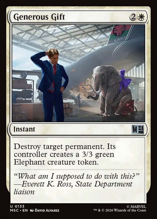 Generous Gift - Marvel Super Heroes Commander
