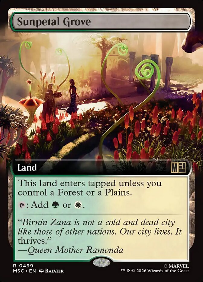 Sunpetal Grove - Marvel Super Heroes Commander