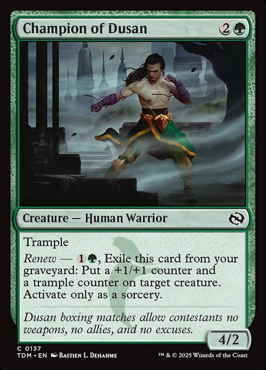 Champion of Dusan - Tarkir: Dragonstorm