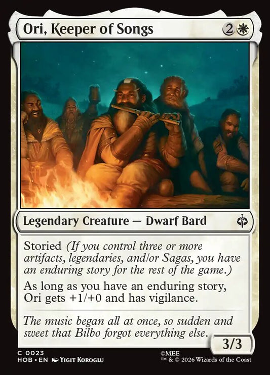Ori, Keeper of Songs - The Hobbit