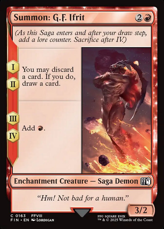 Summon: G.F. Ifrit - Final Fantasy