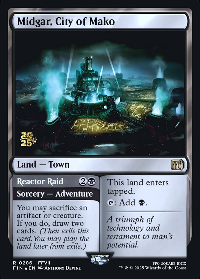 Midgar, City of Mako // Reactor Raid - Final Fantasy Promos