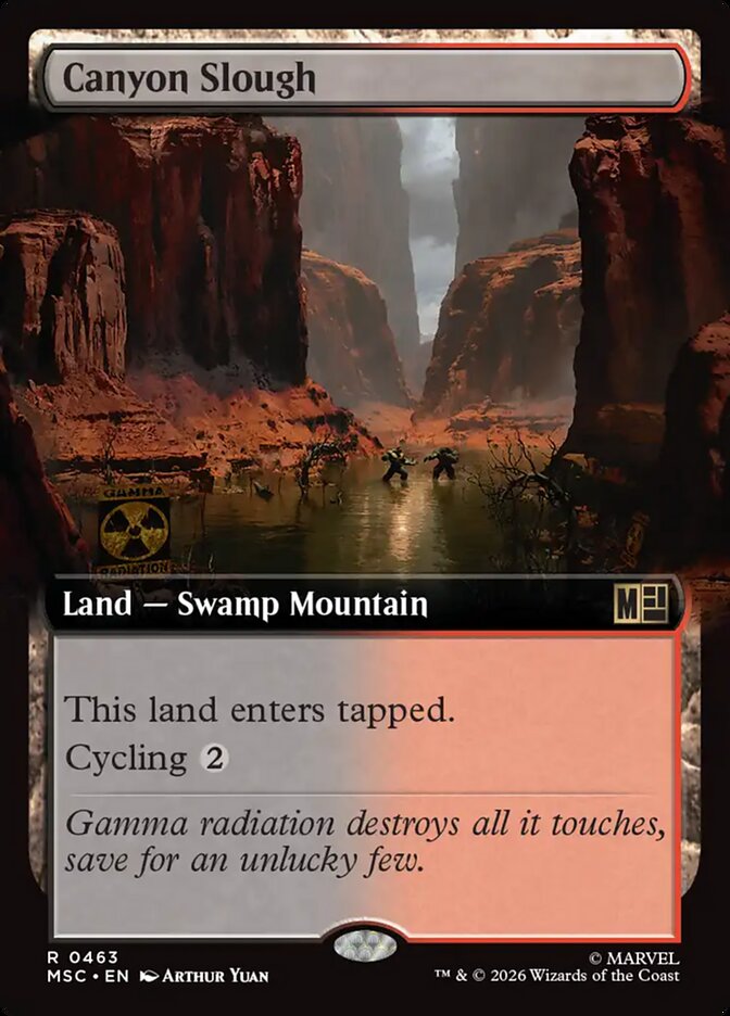Canyon Slough - Marvel Super Heroes Commander