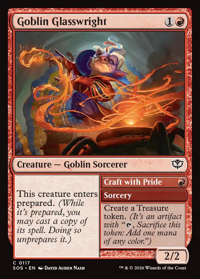Goblin Glasswright // Craft with Pride - Secrets of Strixhaven