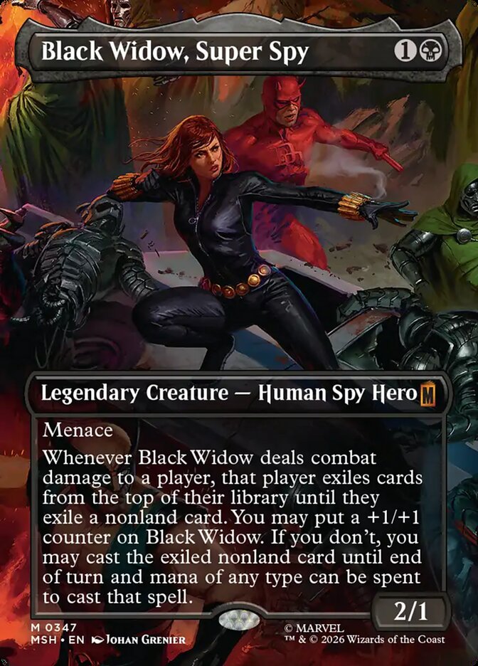 Black Widow, Super Spy - Marvel Super Heroes
