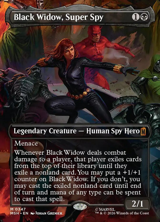 Black Widow, Super Spy - Marvel Super Heroes