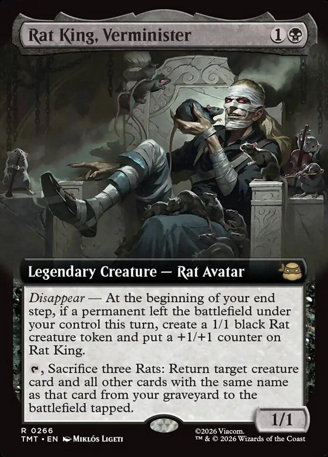 Rat King, Verminister - Teenage Mutant Ninja Turtles