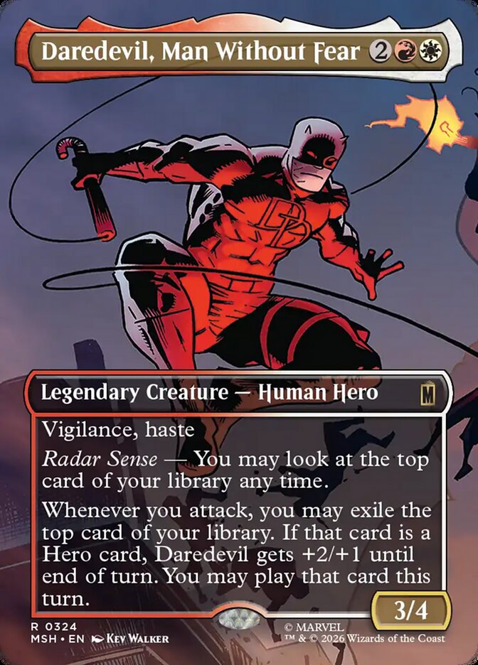 Daredevil, Man Without Fear - Marvel Super Heroes