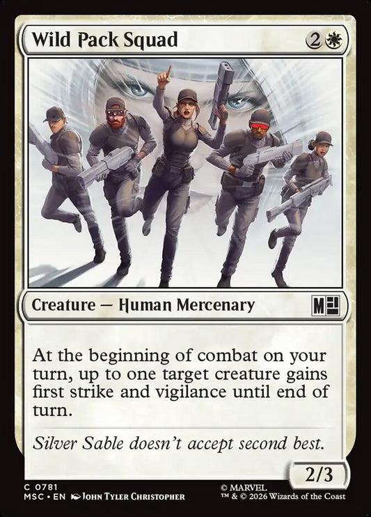 Wild Pack Squad - Marvel Super Heroes Commander