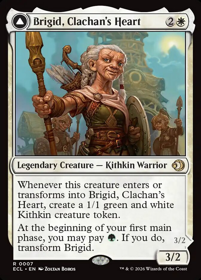 Brigid, Clachan's Heart // Brigid, Doun's Mind - Lorwyn Eclipsed