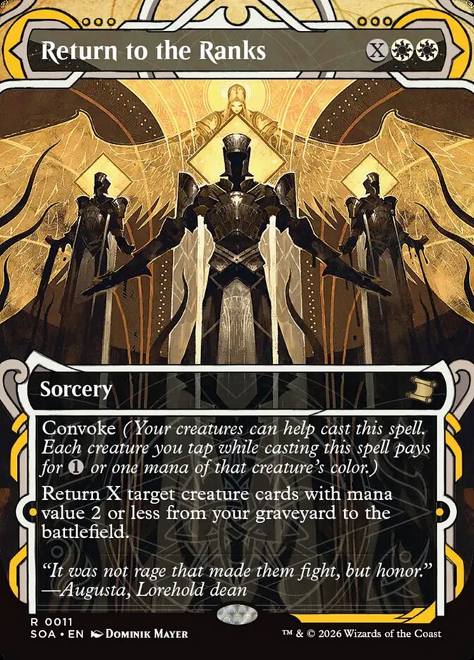 Return to the Ranks - Secrets of Strixhaven Mystical Archive