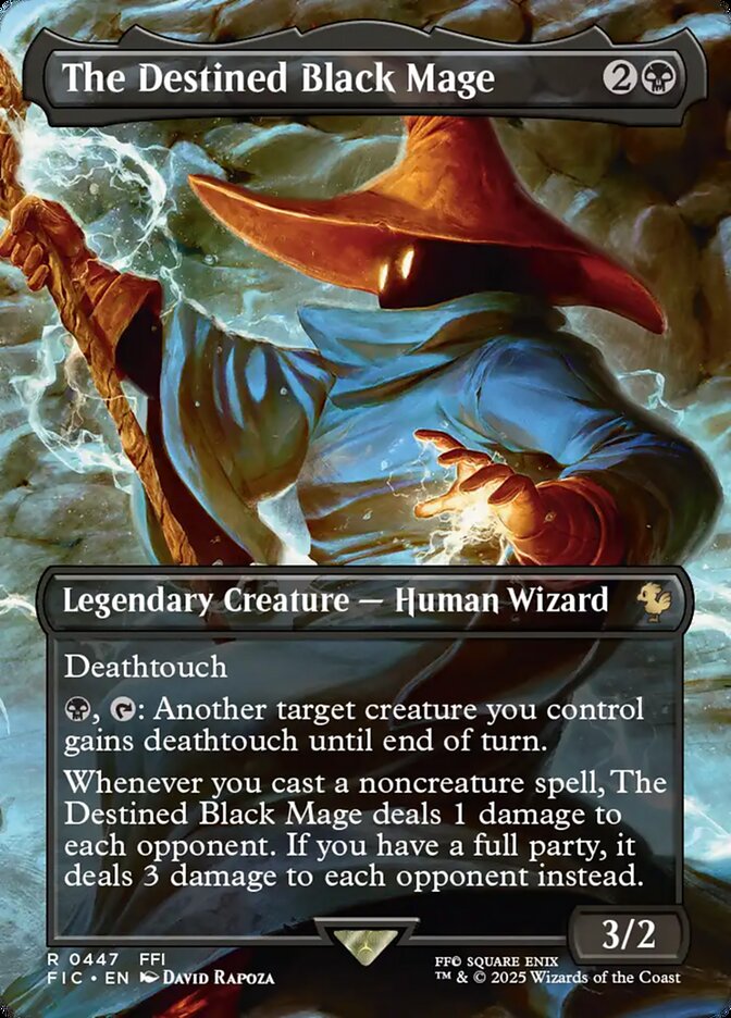 The Destined Black Mage - Final Fantasy Commander