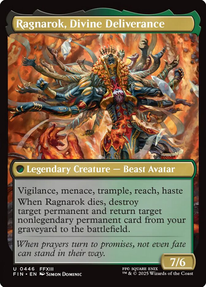 Ragnarok, Divine Deliverance - Final Fantasy