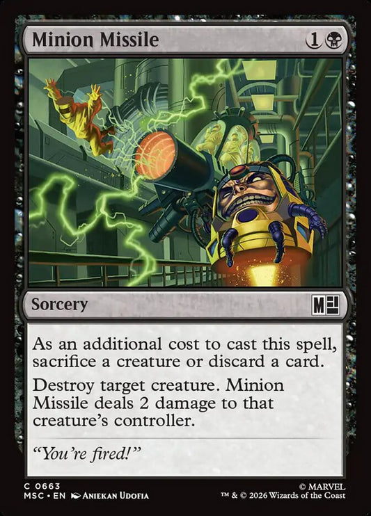 Minion Missile - Marvel Super Heroes Commander