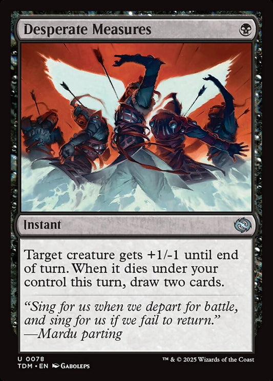 Desperate Measures - Tarkir: Dragonstorm