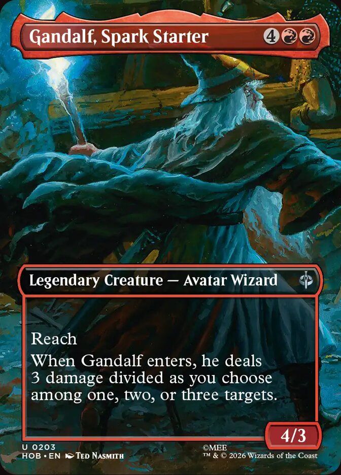 Gandalf, Spark Starter - The Hobbit