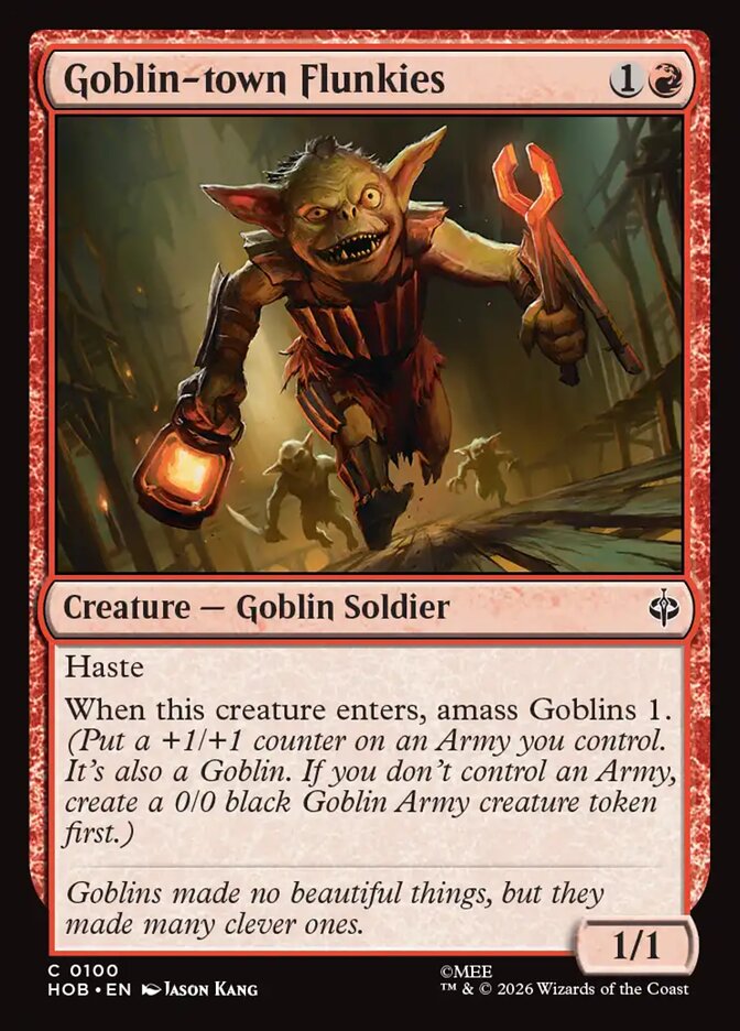 Goblin-town Flunkies - The Hobbit