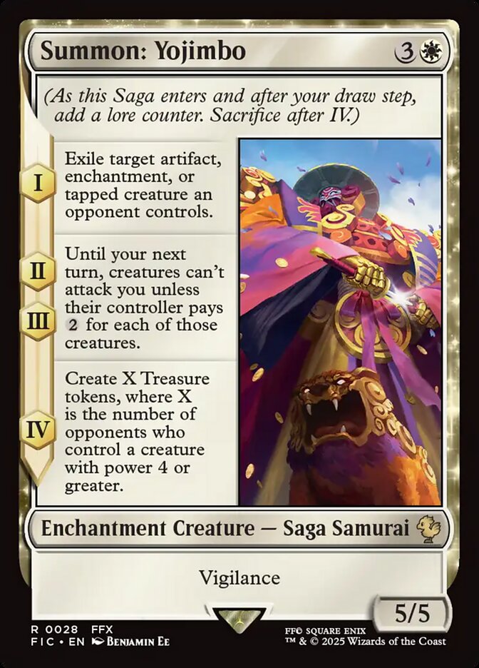 Summon: Yojimbo - Final Fantasy Commander