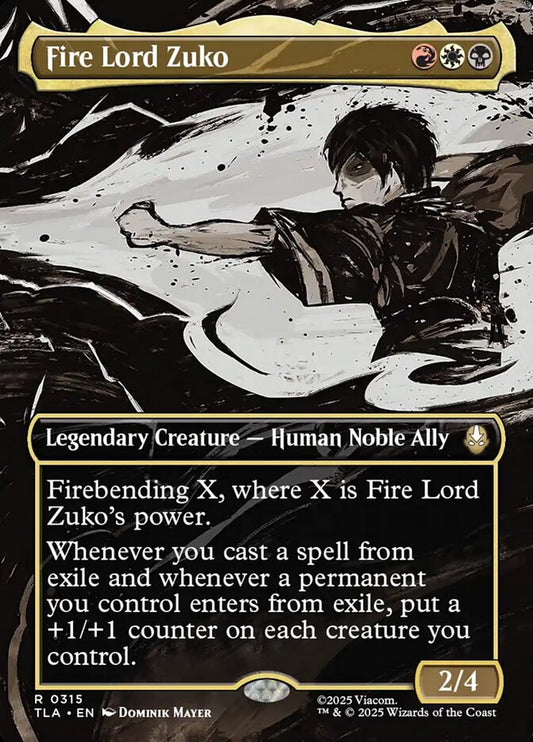 Fire Lord Zuko - Avatar: The Last Airbender