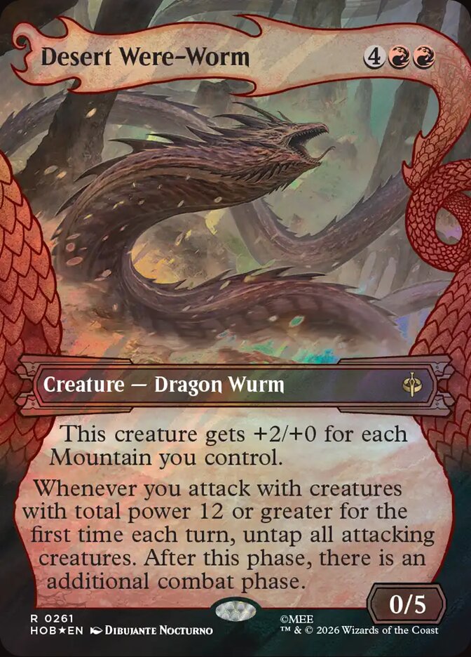Desert Were-Worm - The Hobbit