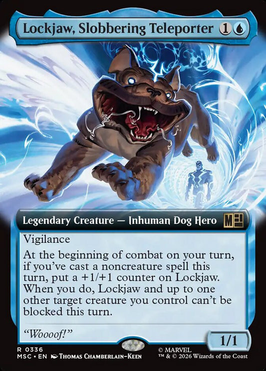 Lockjaw, Slobbering Teleporter - Marvel Super Heroes Commander