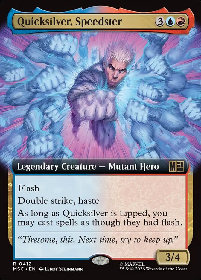 Quicksilver, Speedster - Marvel Super Heroes Commander