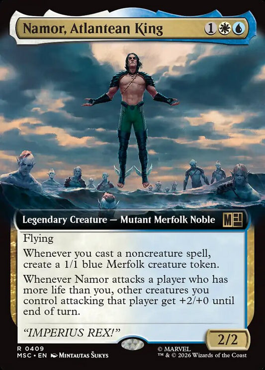 Namor, Atlantean King - Marvel Super Heroes Commander