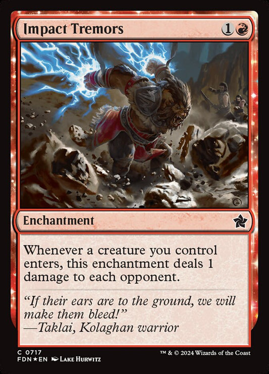 Impact Tremors - Foundations