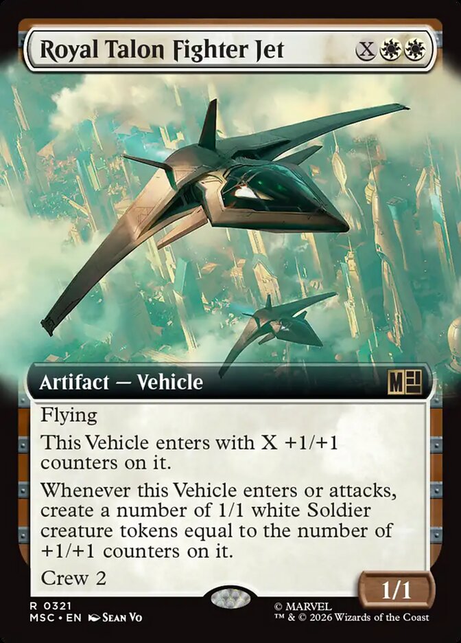 Royal Talon Fighter Jet - Marvel Super Heroes Commander