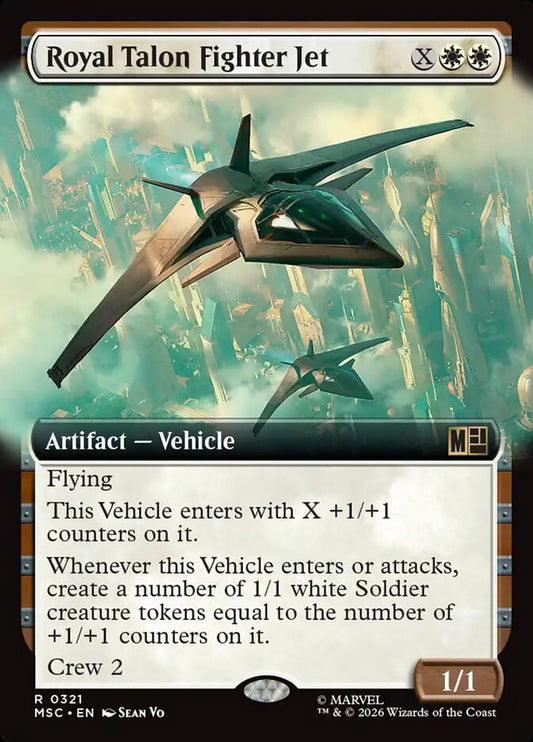 Royal Talon Fighter Jet - Marvel Super Heroes Commander